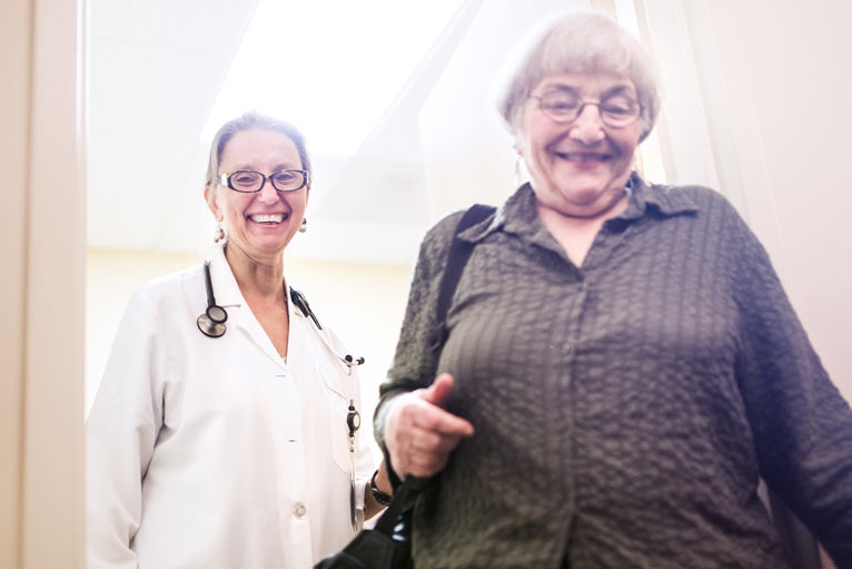 Doctor Visit For Senior Adult Woman